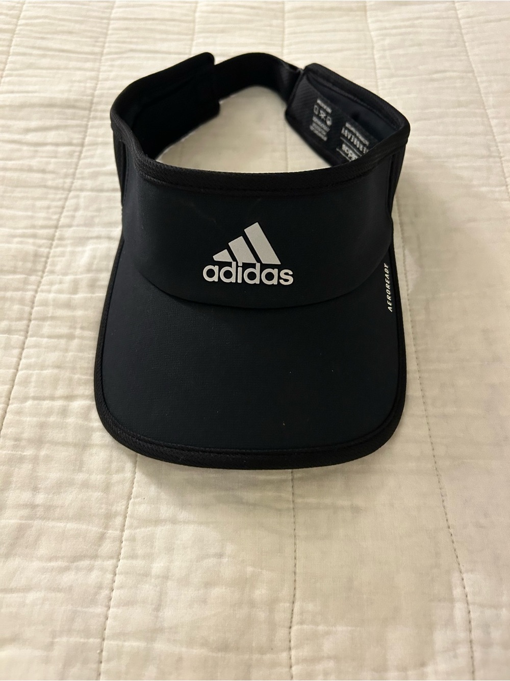 womens black adidas visor